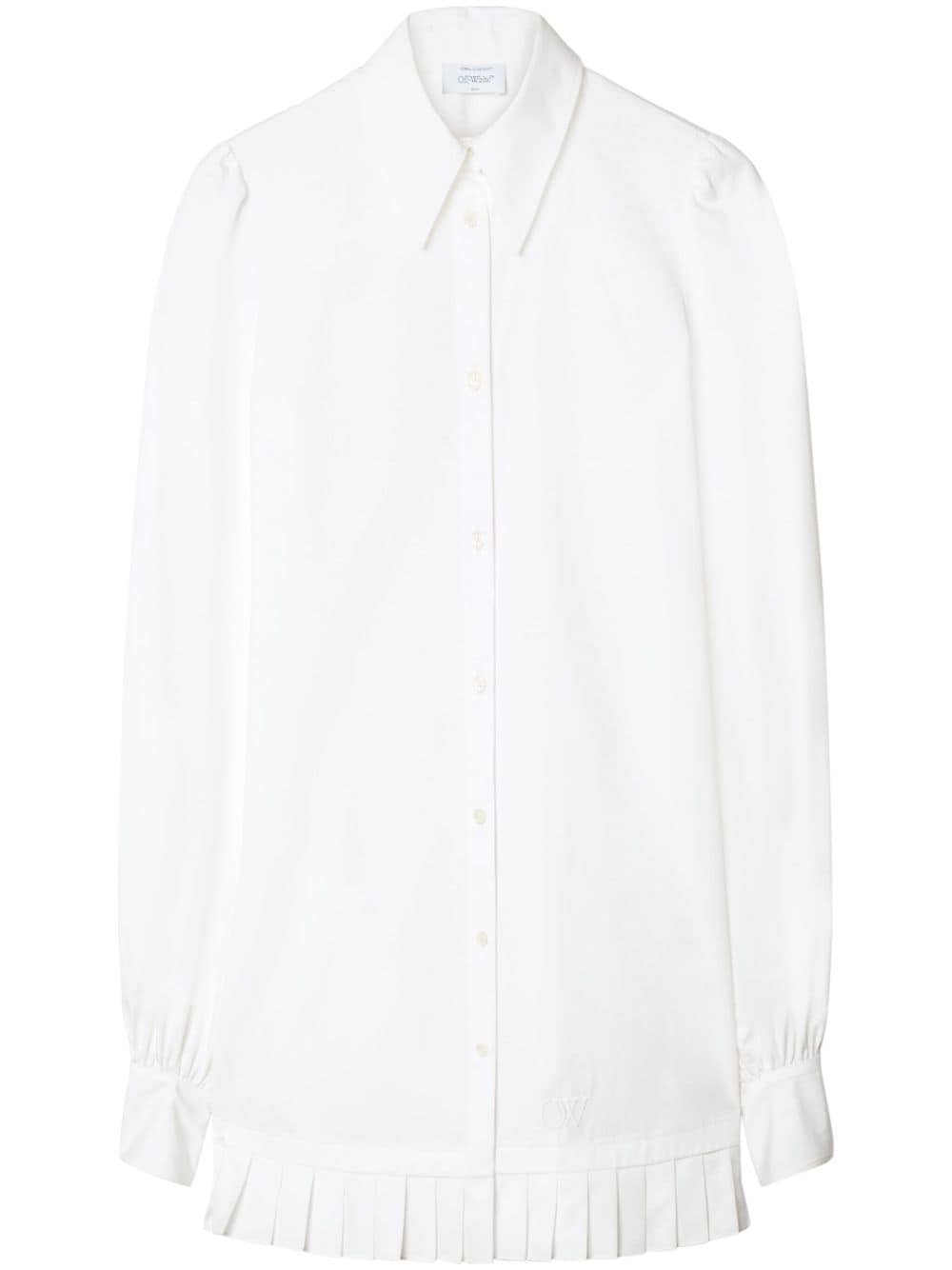 OFF-WHITE OFF-WHITE- Cotton Shirt Dress