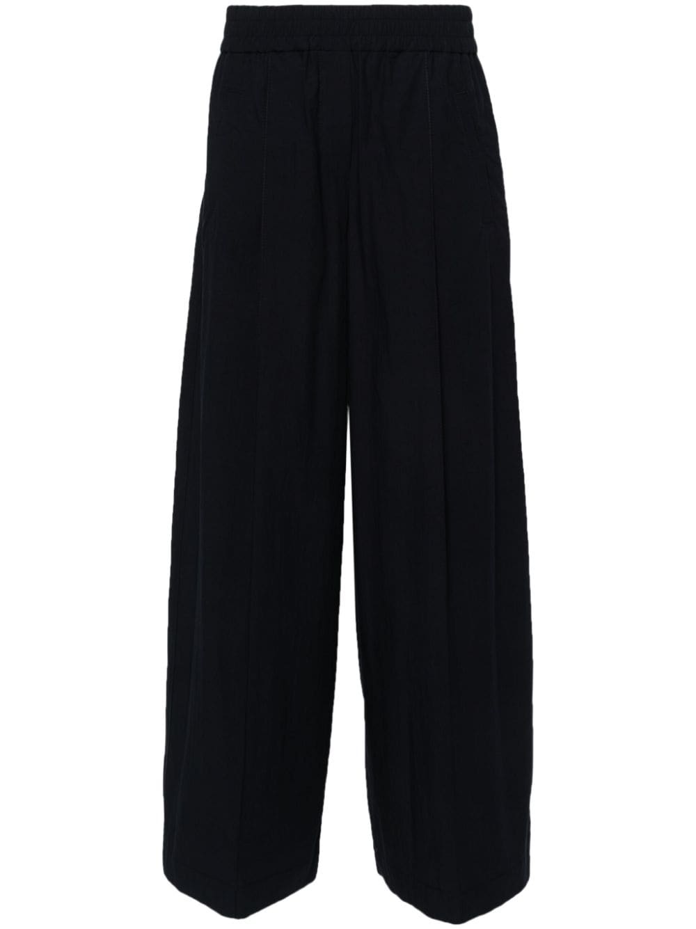 Brunello Cucinelli BRUNELLO CUCINELLI- Wide-leg Cotton Trousers