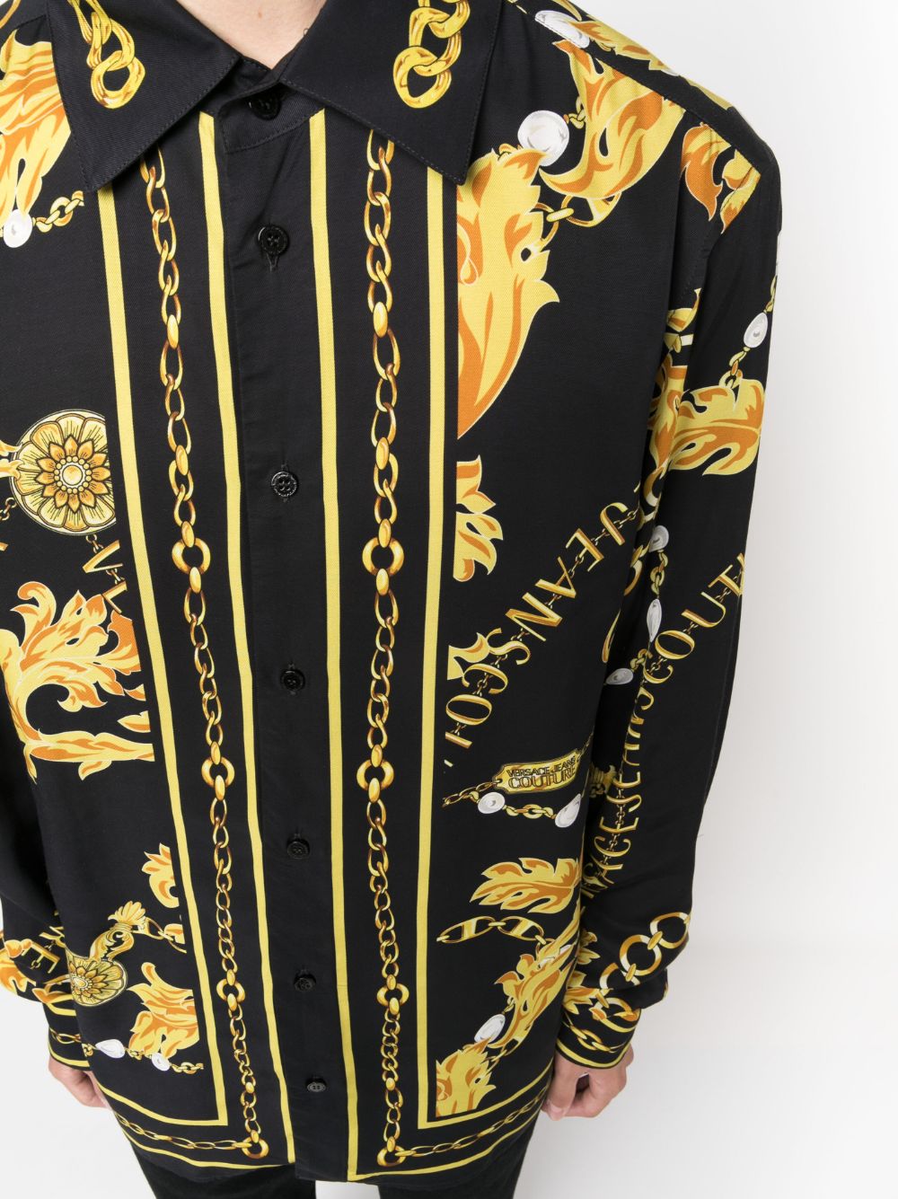 Versace Jeans Couture VERSACE JEANS COUTURE- Printed Shirt