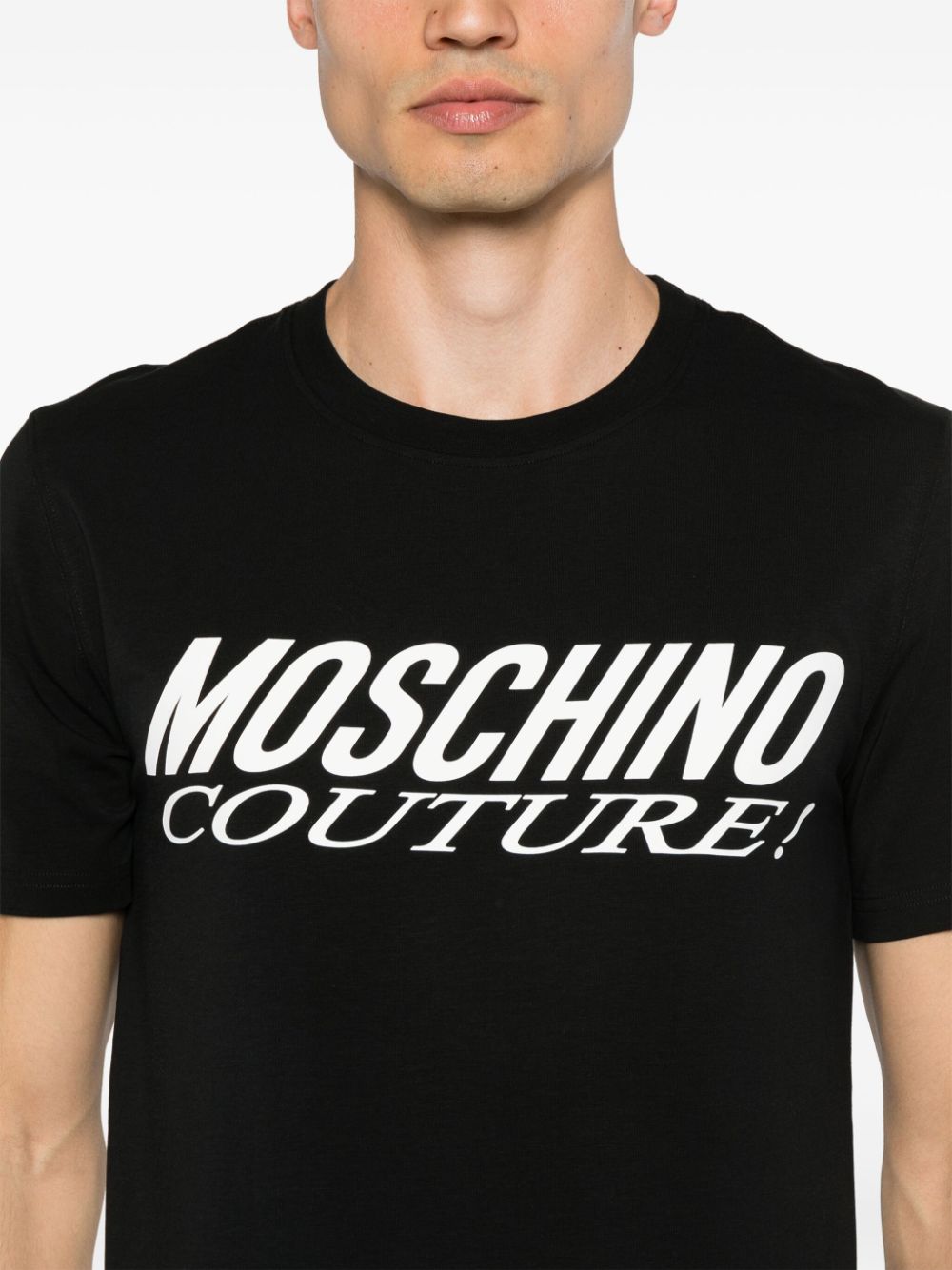 Moschino MOSCHINO- Cotton T-shirt With Logo