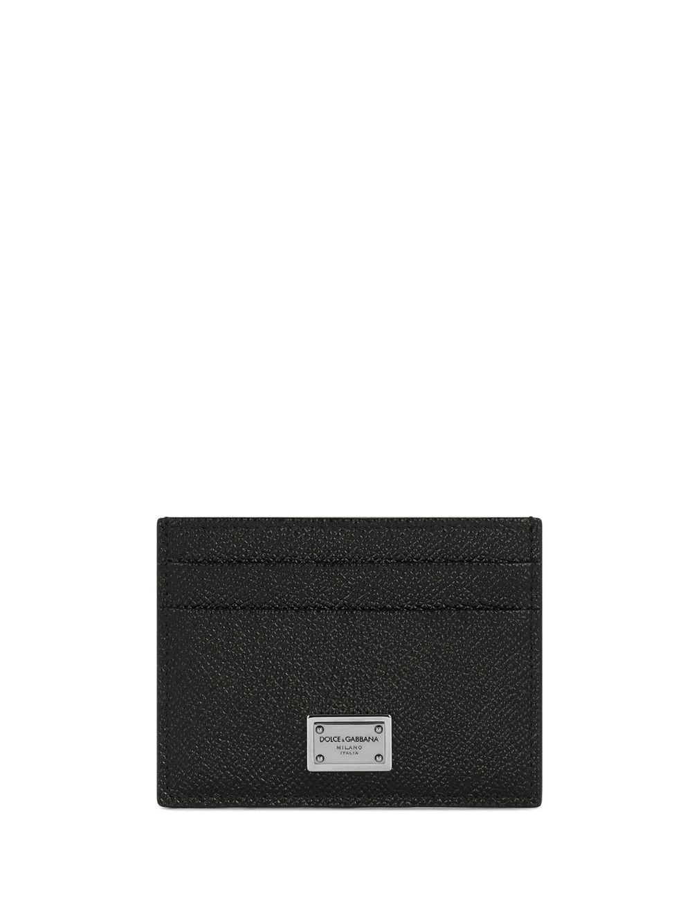 Dolce & Gabbana DOLCE & GABBANA- Leather Credit Card Case