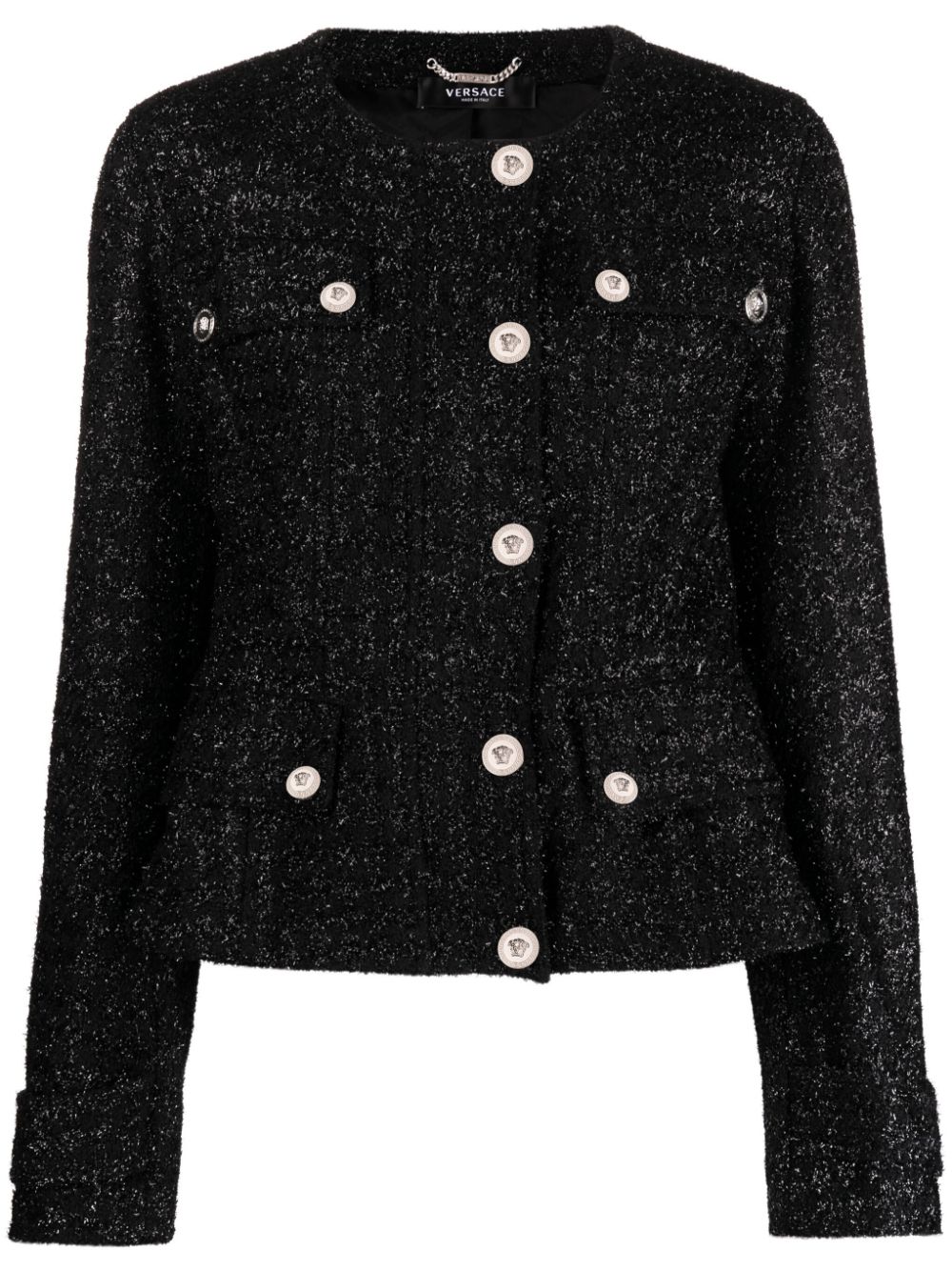 Versace VERSACE- Vichy Tweed Jacket