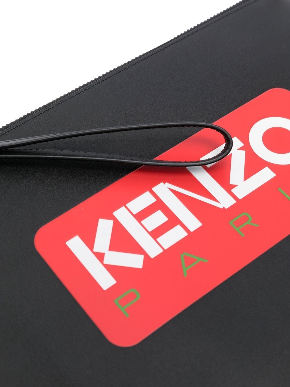 Kenzo KENZO- Kenzo Paris Leather Pouch