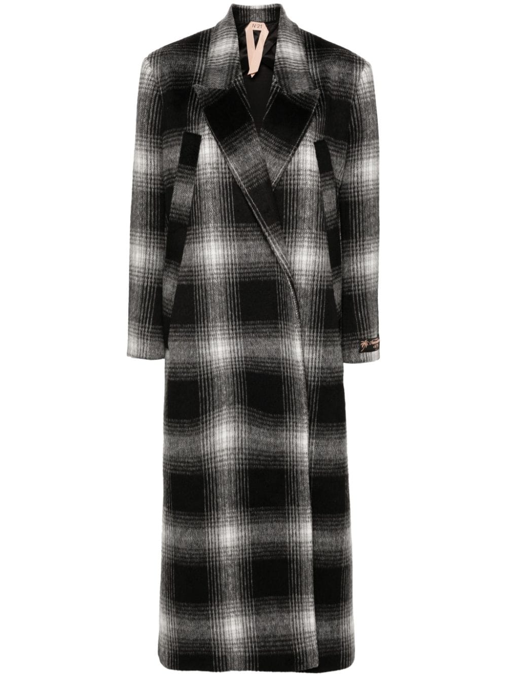  N°21- Checked Fabric Coat