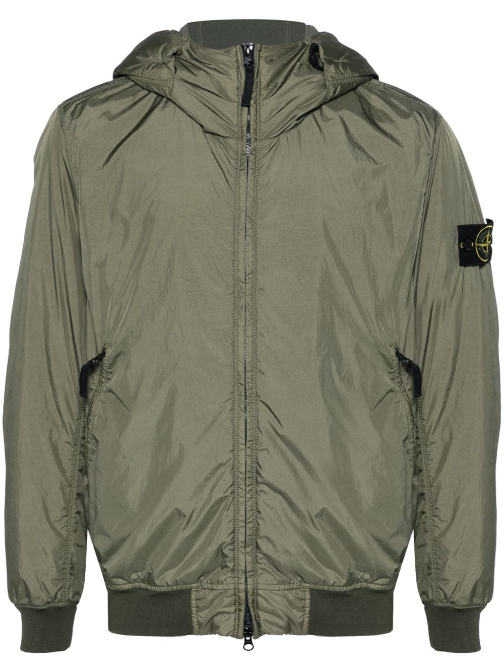 Stone Island STONE ISLAND- Nylon Zipped Jacket