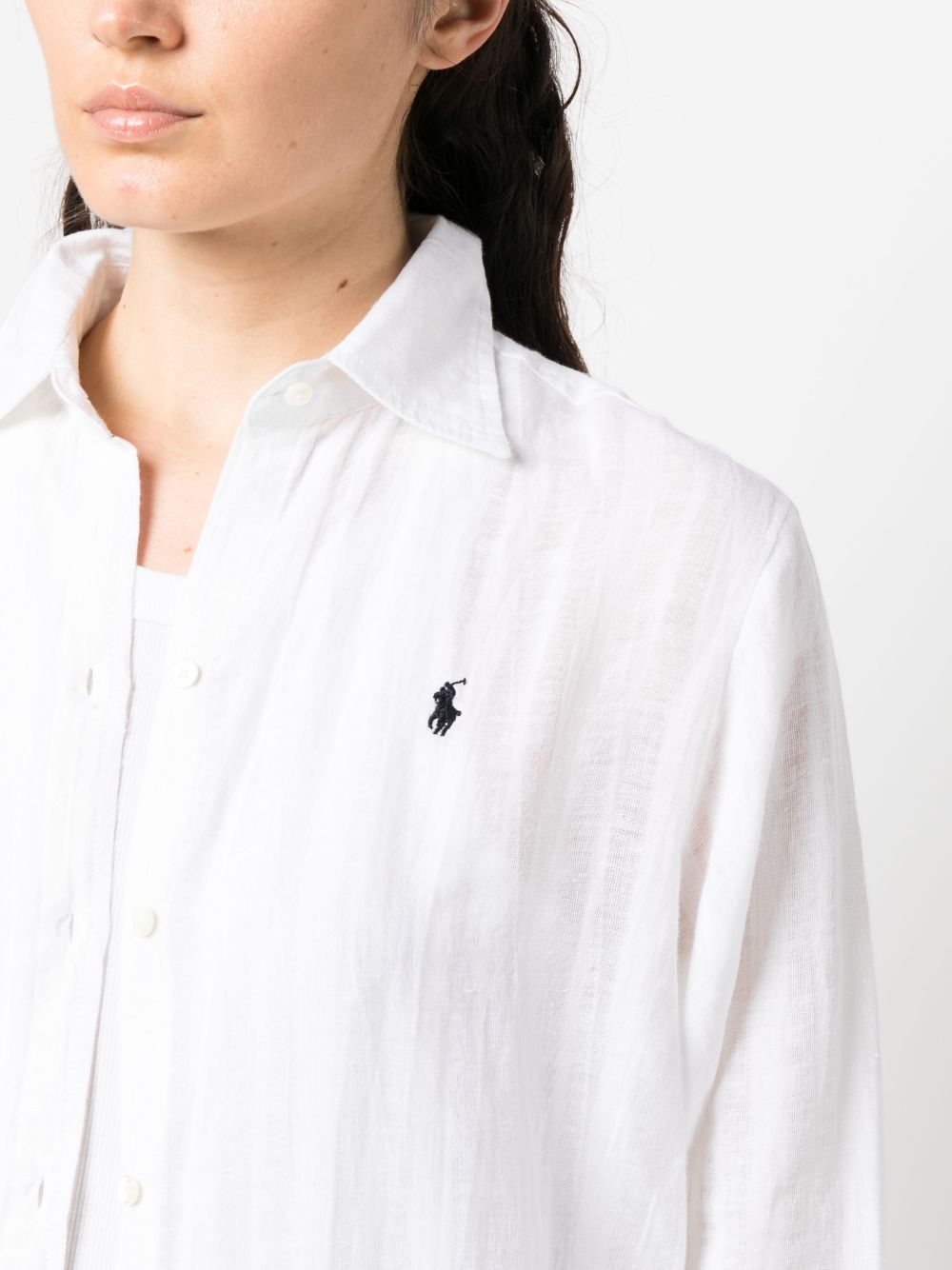 Polo Ralph Lauren POLO RALPH LAUREN- Shirt Dress With Logo