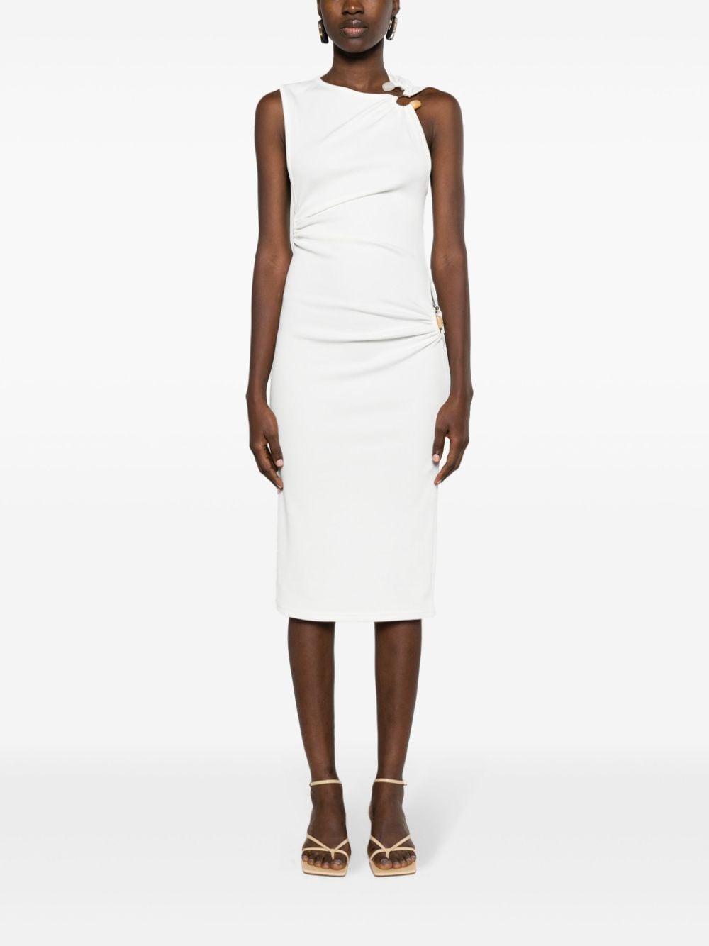 Christopher Esber CHRISTOPHER ESBER- Cut-out Ribbed Midi Dress