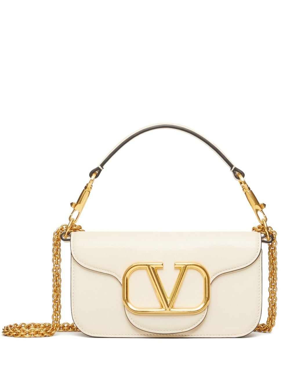 VALENTINO GARAVANI VALENTINO GARAVANI- Locò Small Leather Shoulder Bag