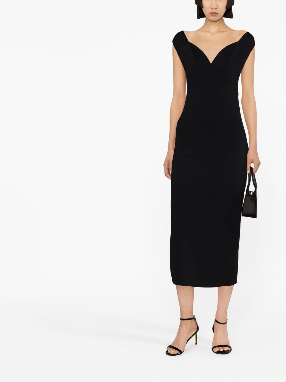 Roland Mouret ROLAND MOURET- Knitted Midi Tube Dress