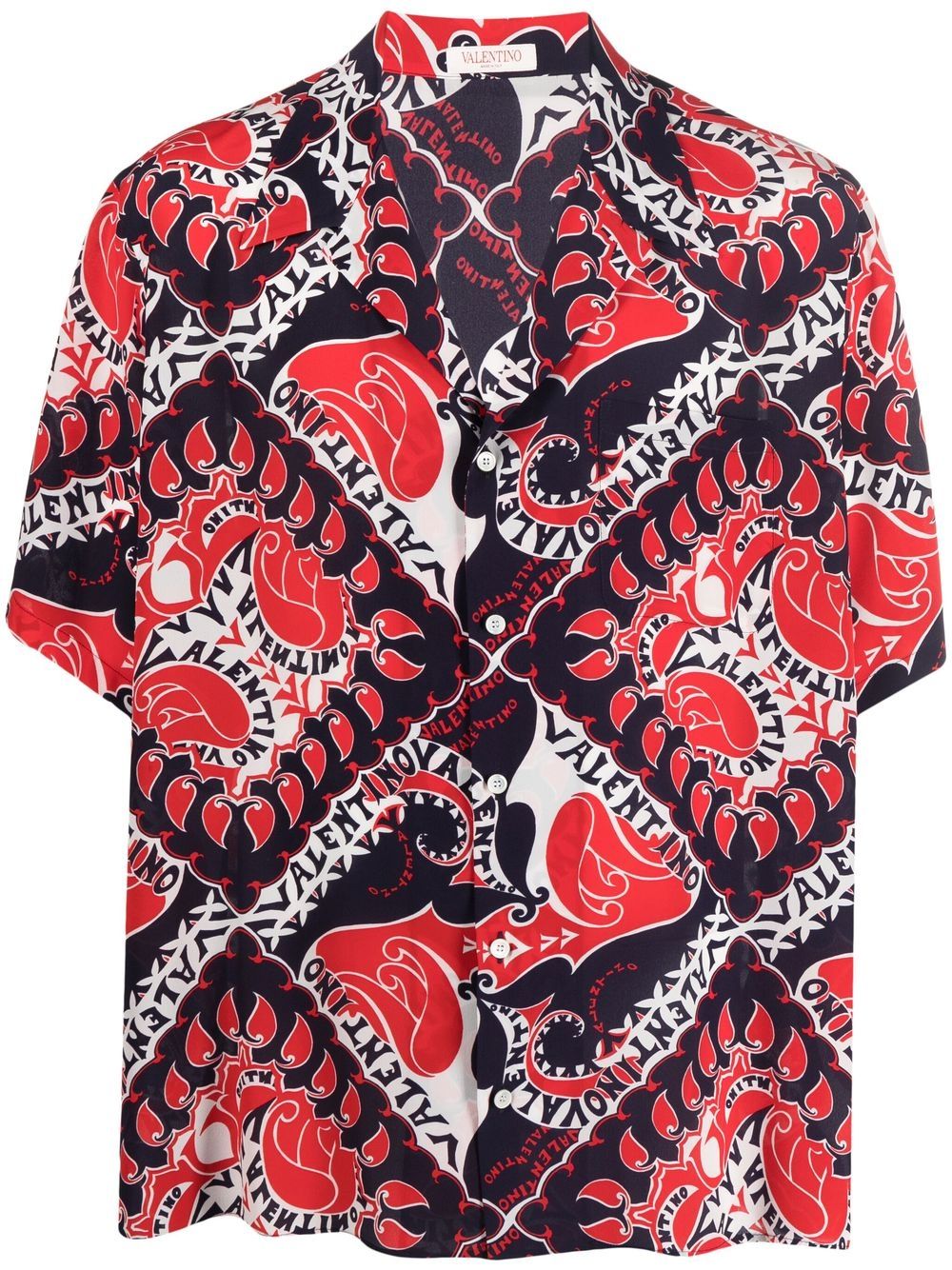 Valentino VALENTINO- Printed Shirt