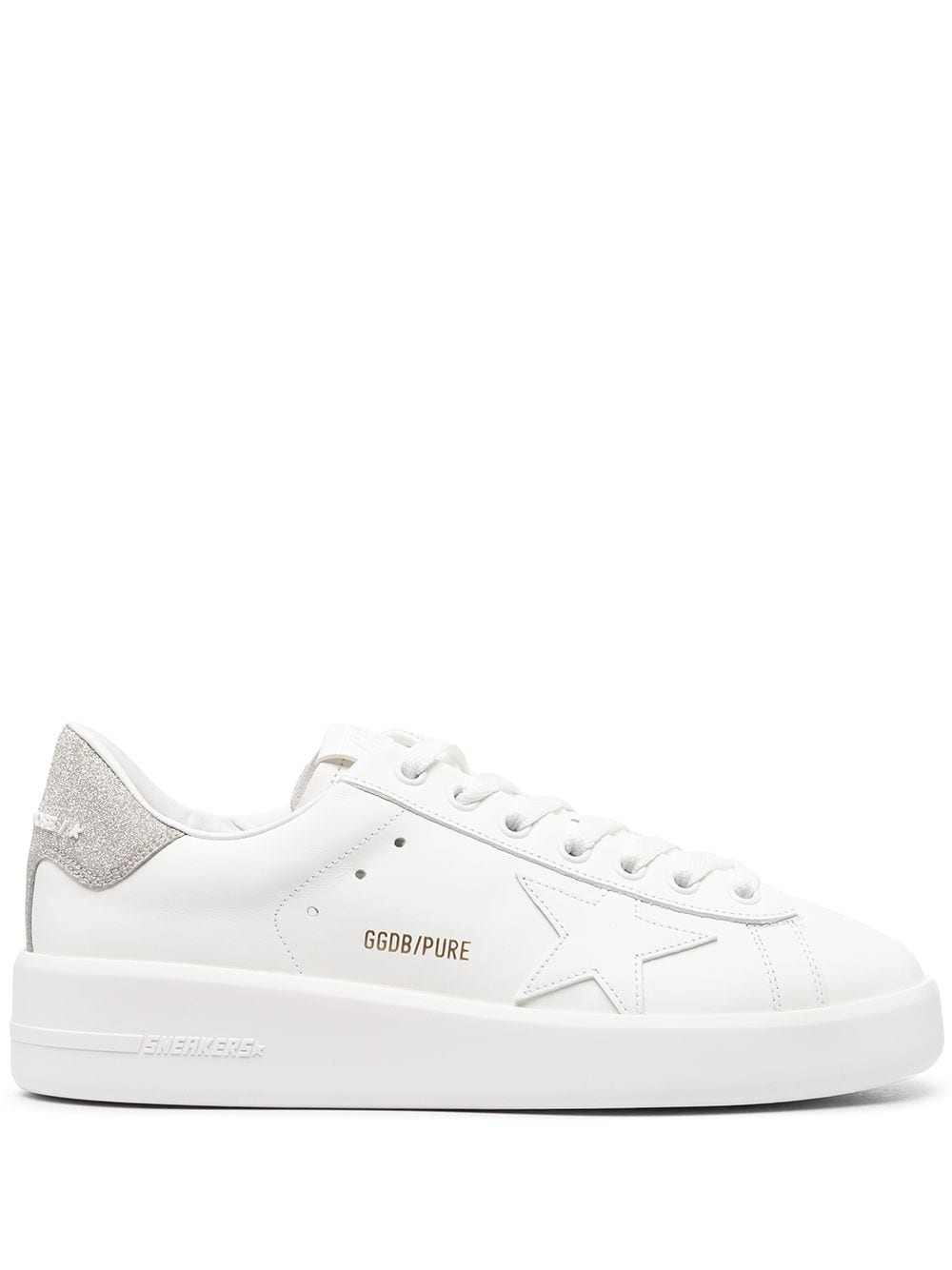 Golden Goose GOLDEN GOOSE- Purestar Leather Sneakers