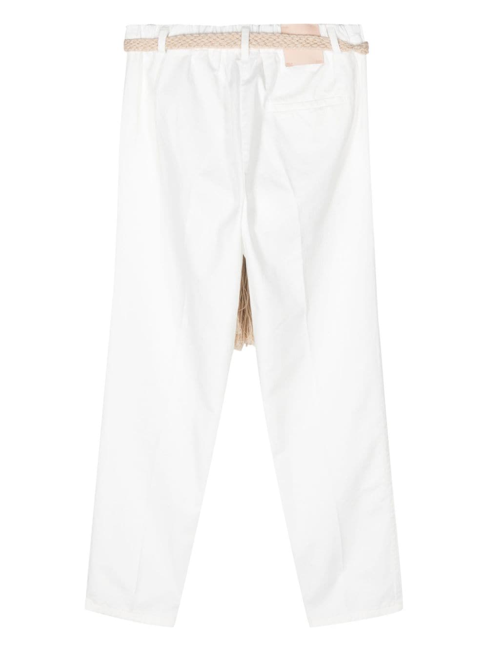 Alysi ALYSI- Cotton Cropped Trousers