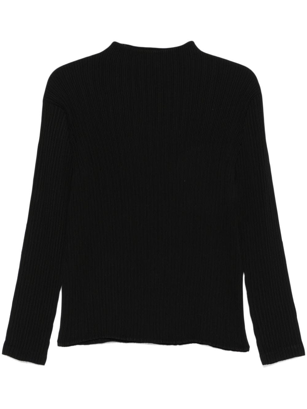 Issey Miyake ISSEY MIYAKE- Pleated High-neck Top