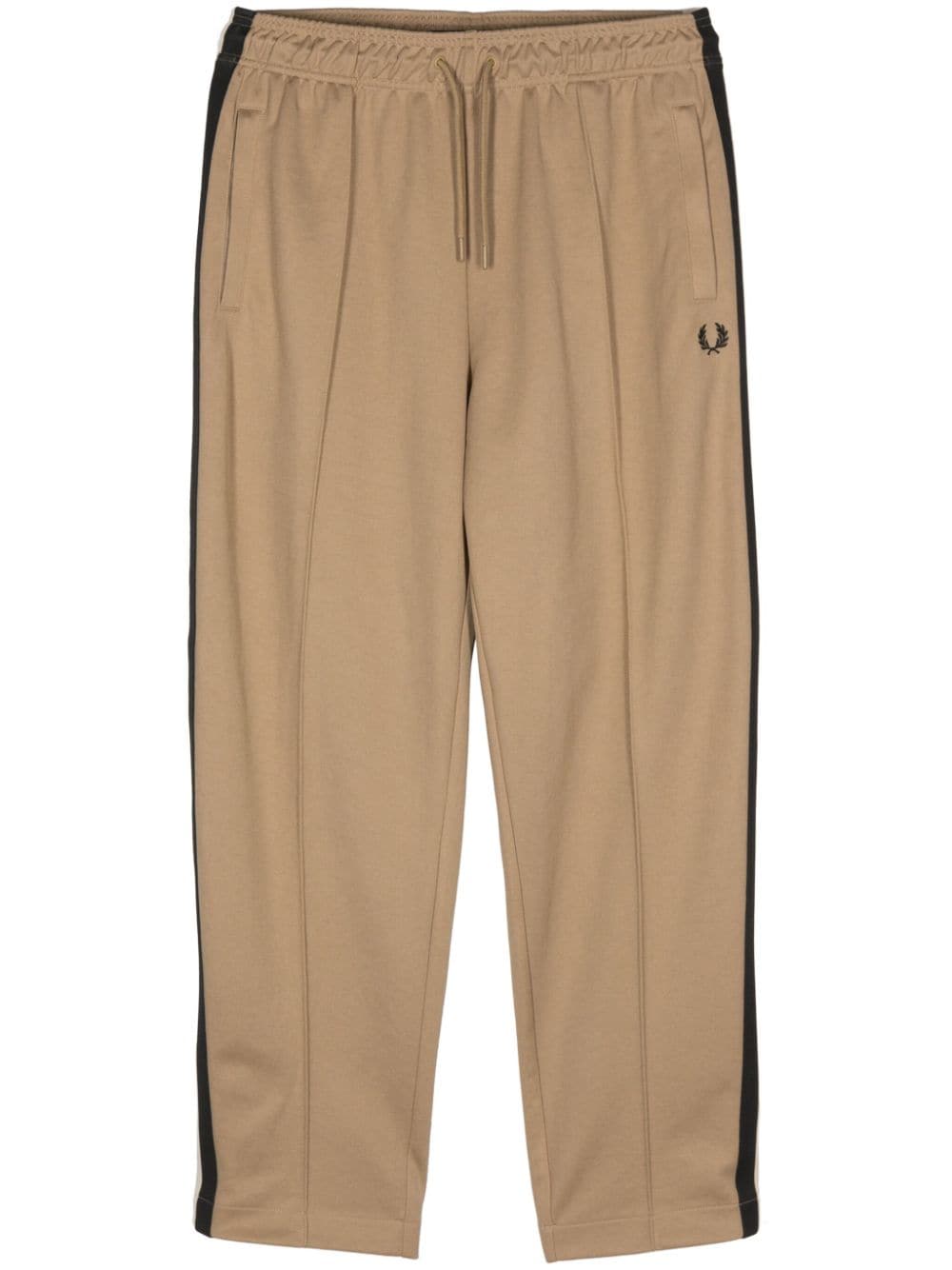 Fred Perry FRED PERRY- Tape Detail Cotton Blend Track Pants