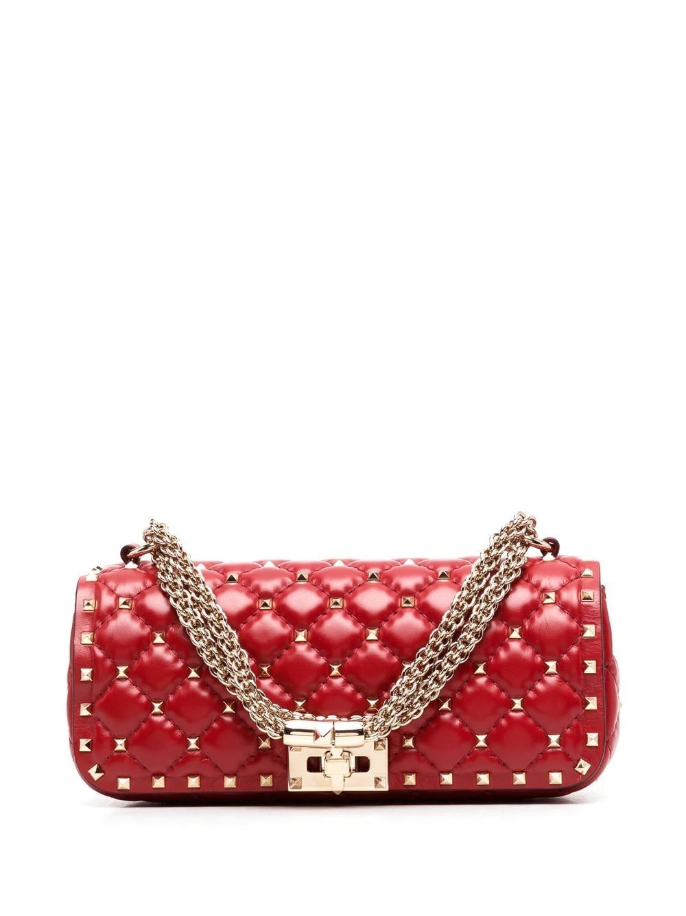 VALENTINO GARAVANI VALENTINO GARAVANI- Rockstud Spike Small Leather Shoulder Bag