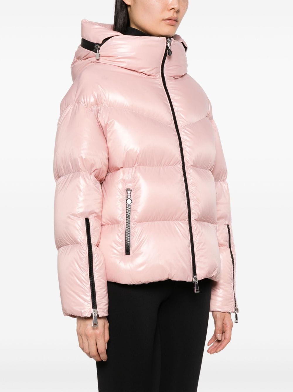 Moncler MONCLER- Huppe Short Down Jacket