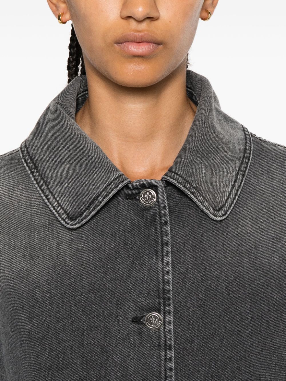 Moncler MONCLER- Denim Cotton Jacket