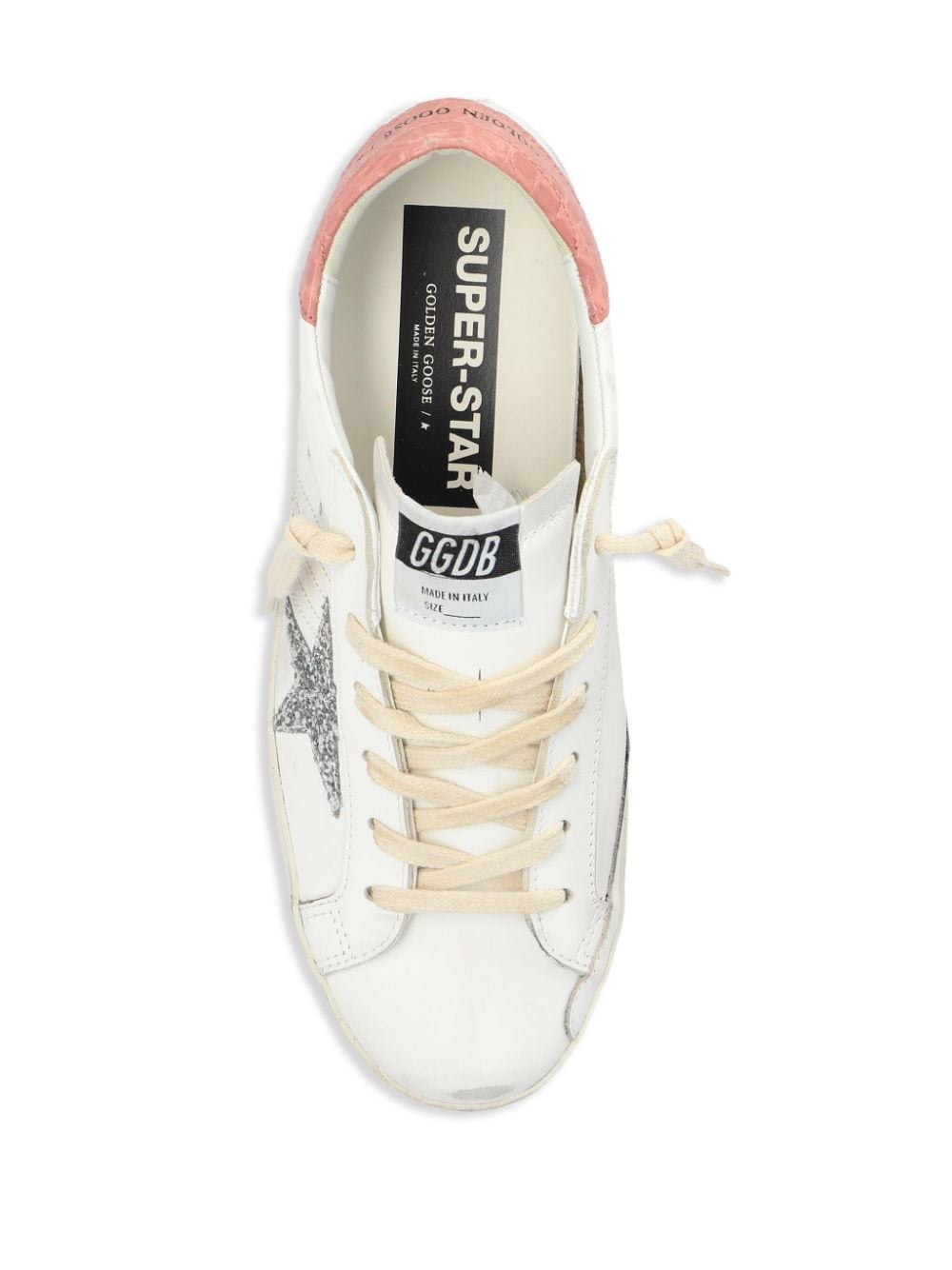 Golden Goose GOLDEN GOOSE- Super Star Leather Sneakers