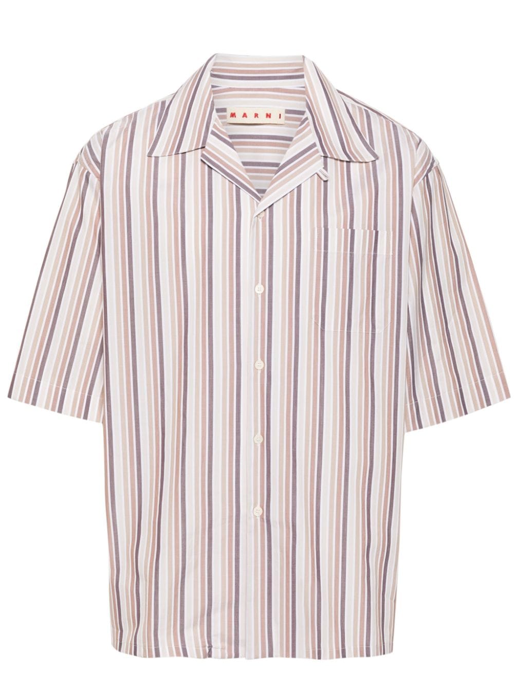 Marni MARNI- Shirt With Striped Print