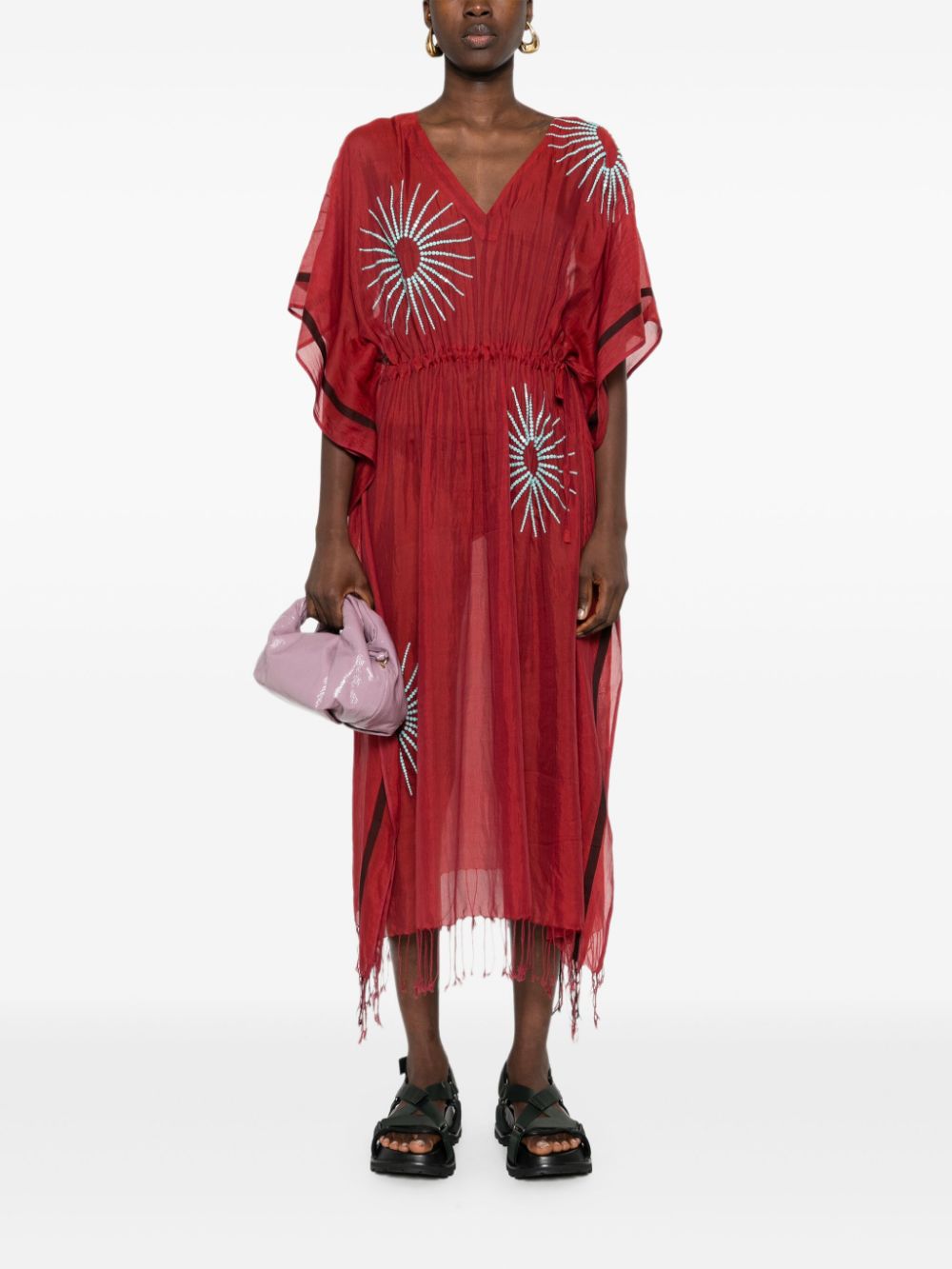 Dries Van Noten DRIES VAN NOTEN- Cotton And Silk Blend Kaftan