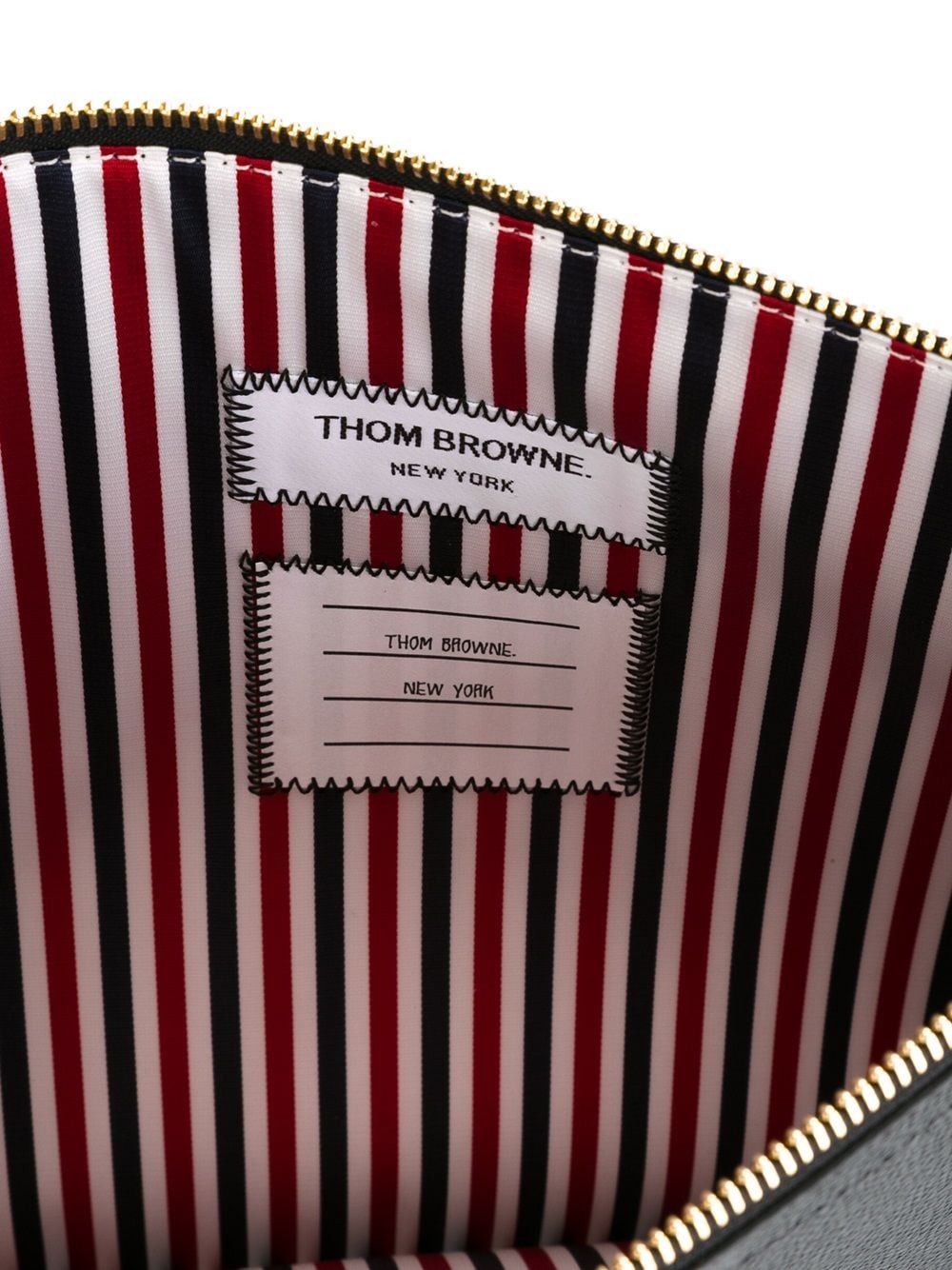 Thom Browne THOM BROWNE- Leather Document Holder