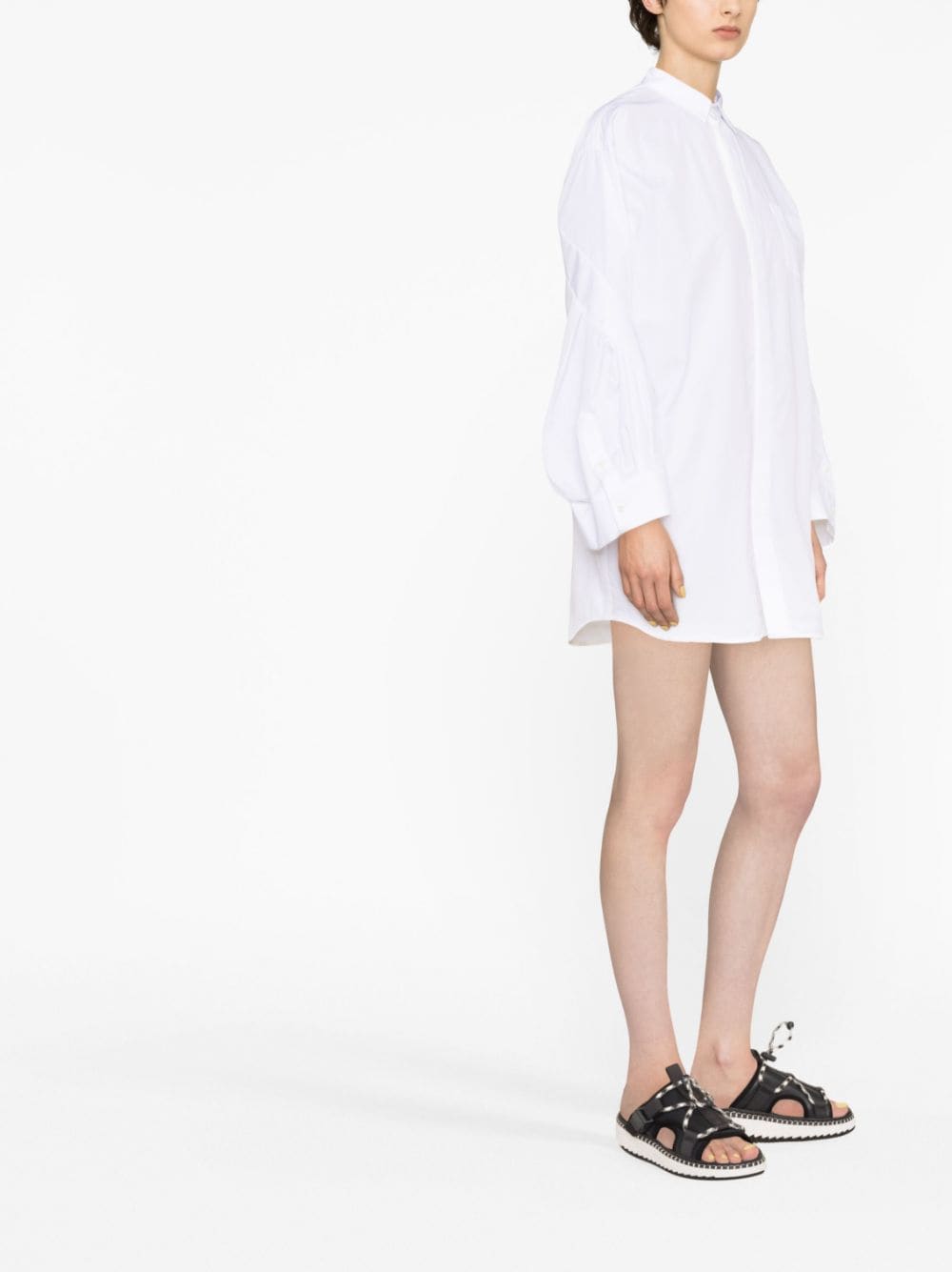 Sacai SACAI- Cotton Popline Shirt Dress