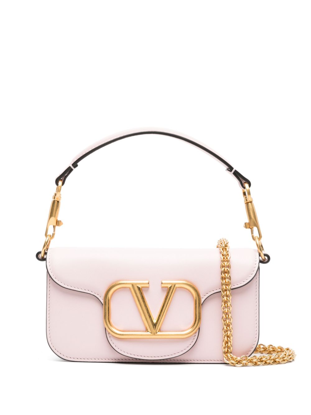 VALENTINO GARAVANI VALENTINO GARAVANI- Locò Small Leather Shoulder Bag