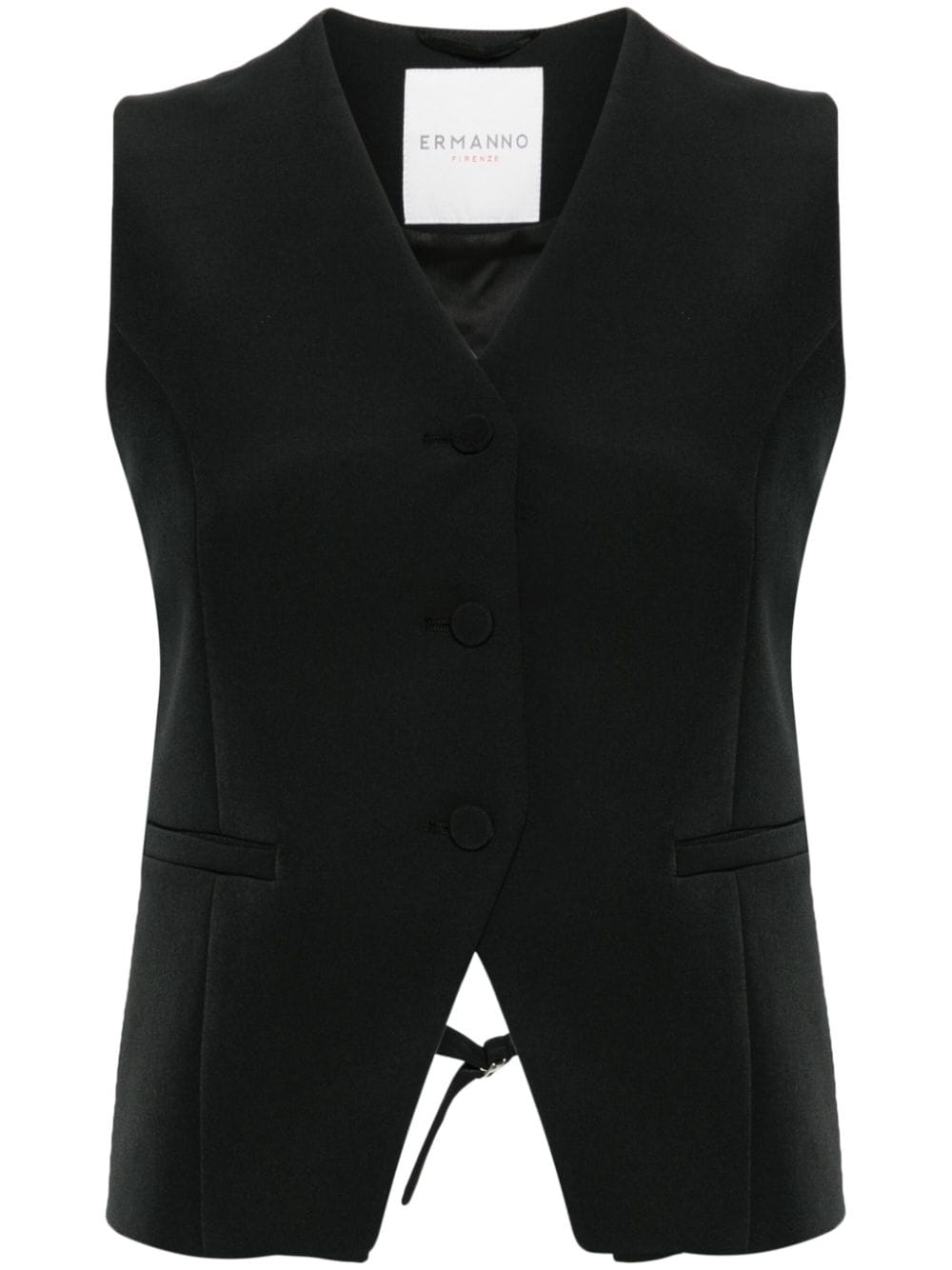 Ermanno ERMANNO- Cut-out Vest