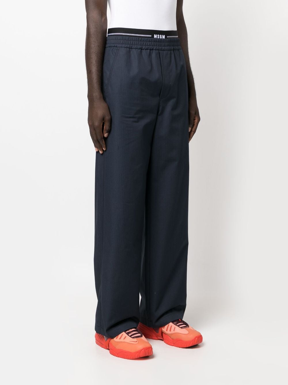 Msgm MSGM- Cotton Trousers