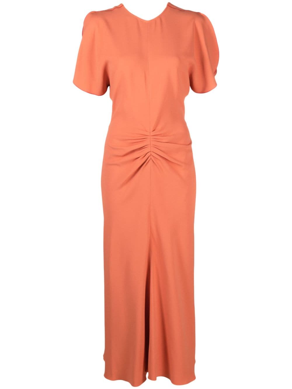 Victoria Beckham VICTORIA BECKHAM- Gathered Waist Midi Dress