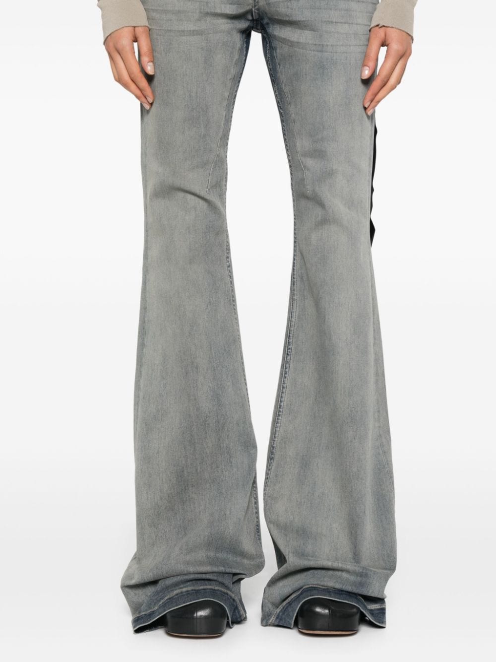 Rick Owens Drkshdw RICK OWENS DRKSHDW- Flare-leg Denim Jeans