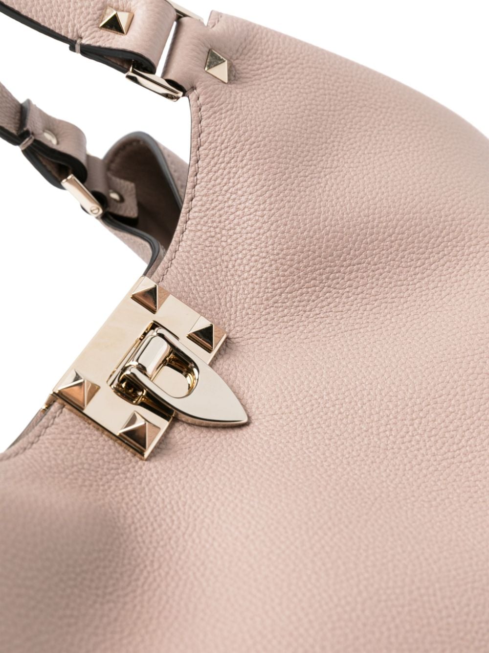 VALENTINO GARAVANI VALENTINO GARAVANI- Rockstud Small Leather Tote Bag