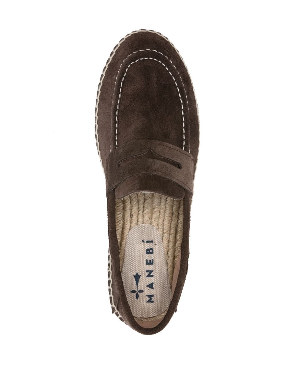 Manebi MANEBI- Hamptons Suede Loafers Espadrilles