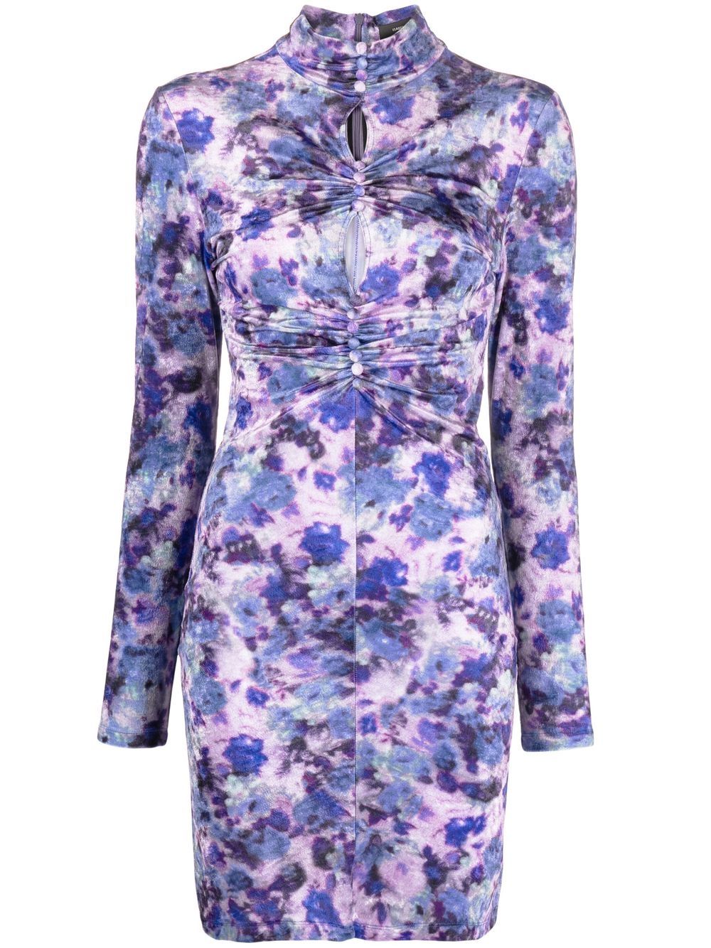 Isabel Marant ISABEL MARANT- Gram Floral Print Mini Dress