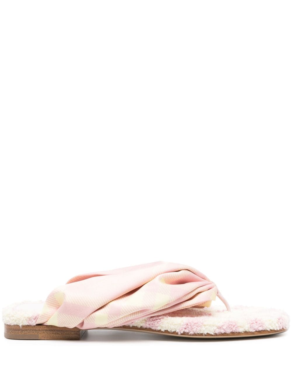 Burberry BURBERRY- Check Thong Sandals