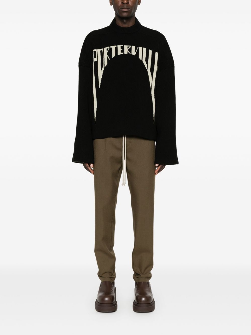 Rick Owens RICK OWENS- T-shirt With Logo