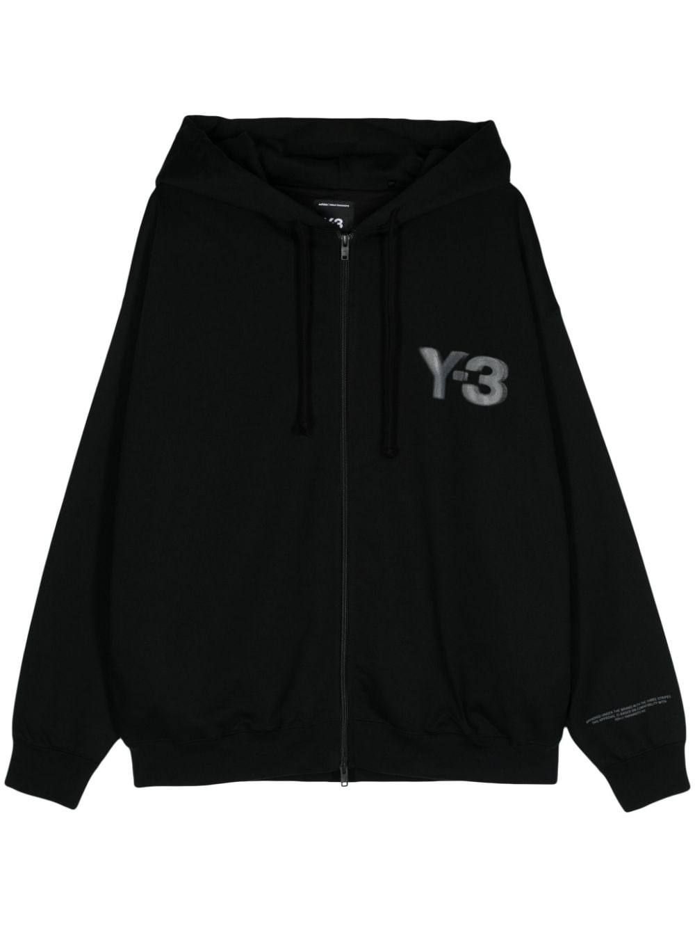 Y-3 Y-3- Logo Cotton Hoodie