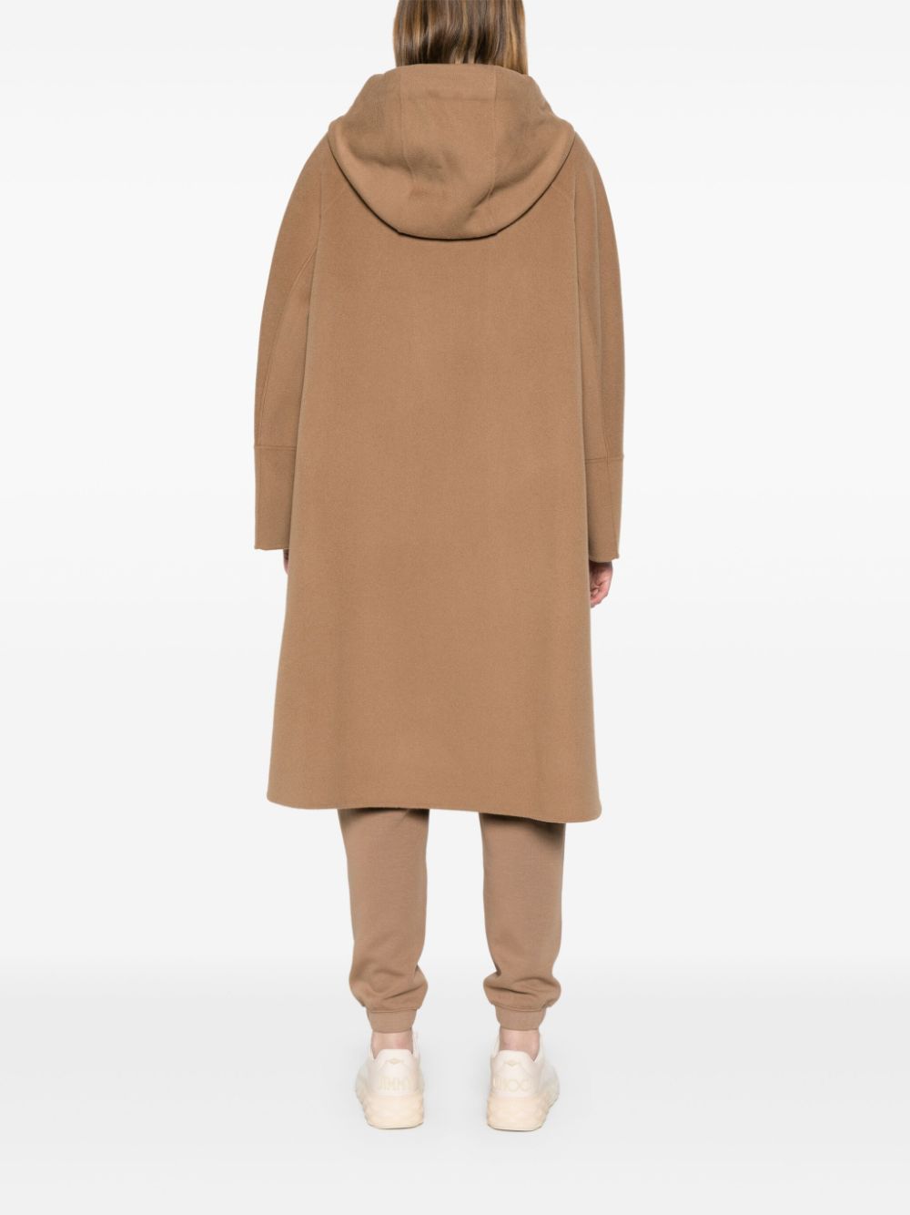  'S MAX MARA- Wool Hooded Coat