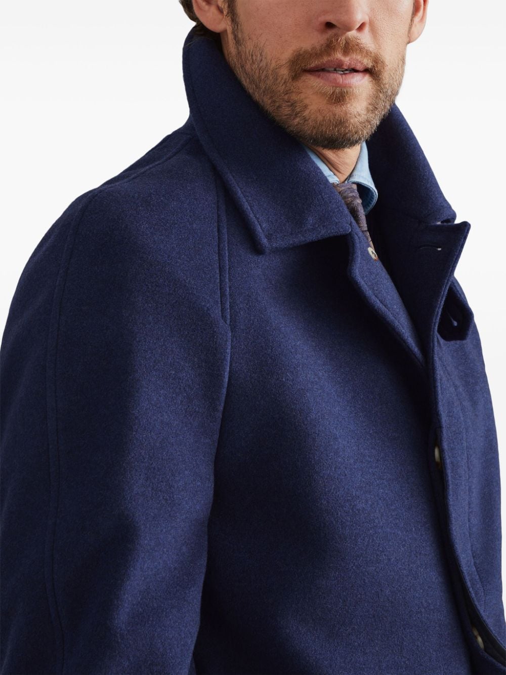 Brunello Cucinelli BRUNELLO CUCINELLI- Cashmere Overcoat