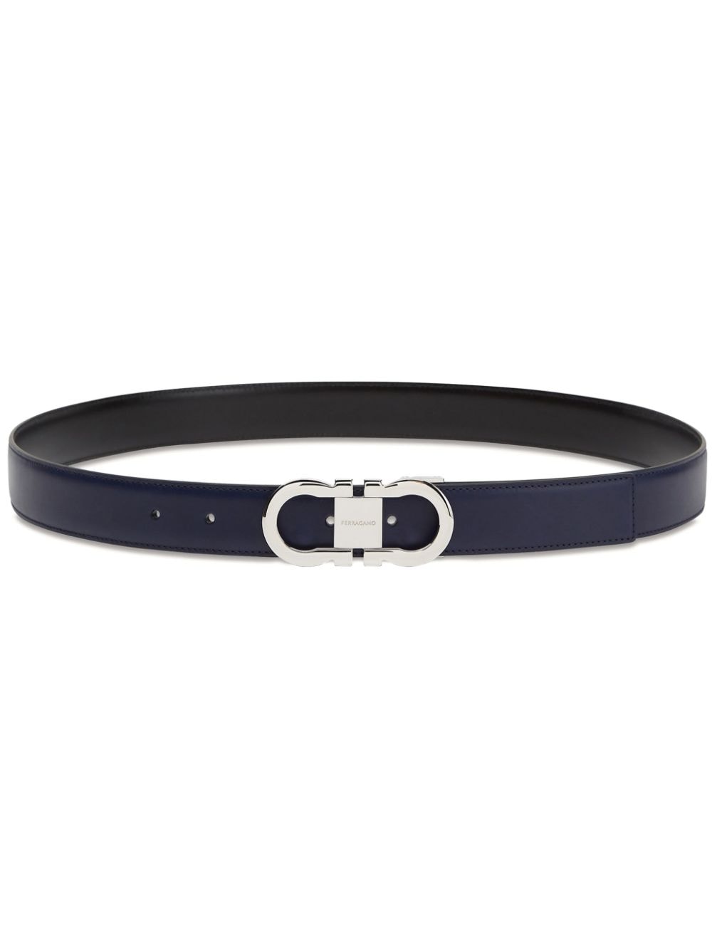 Ferragamo FERRAGAMO- Gancini Leather Belt