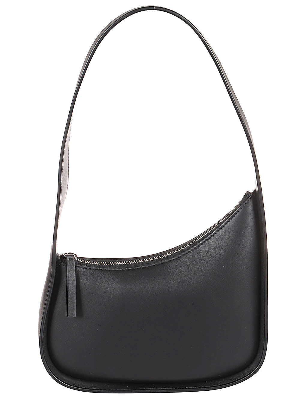 The Row THE ROW- Half Moon Leather Shoulder Bag