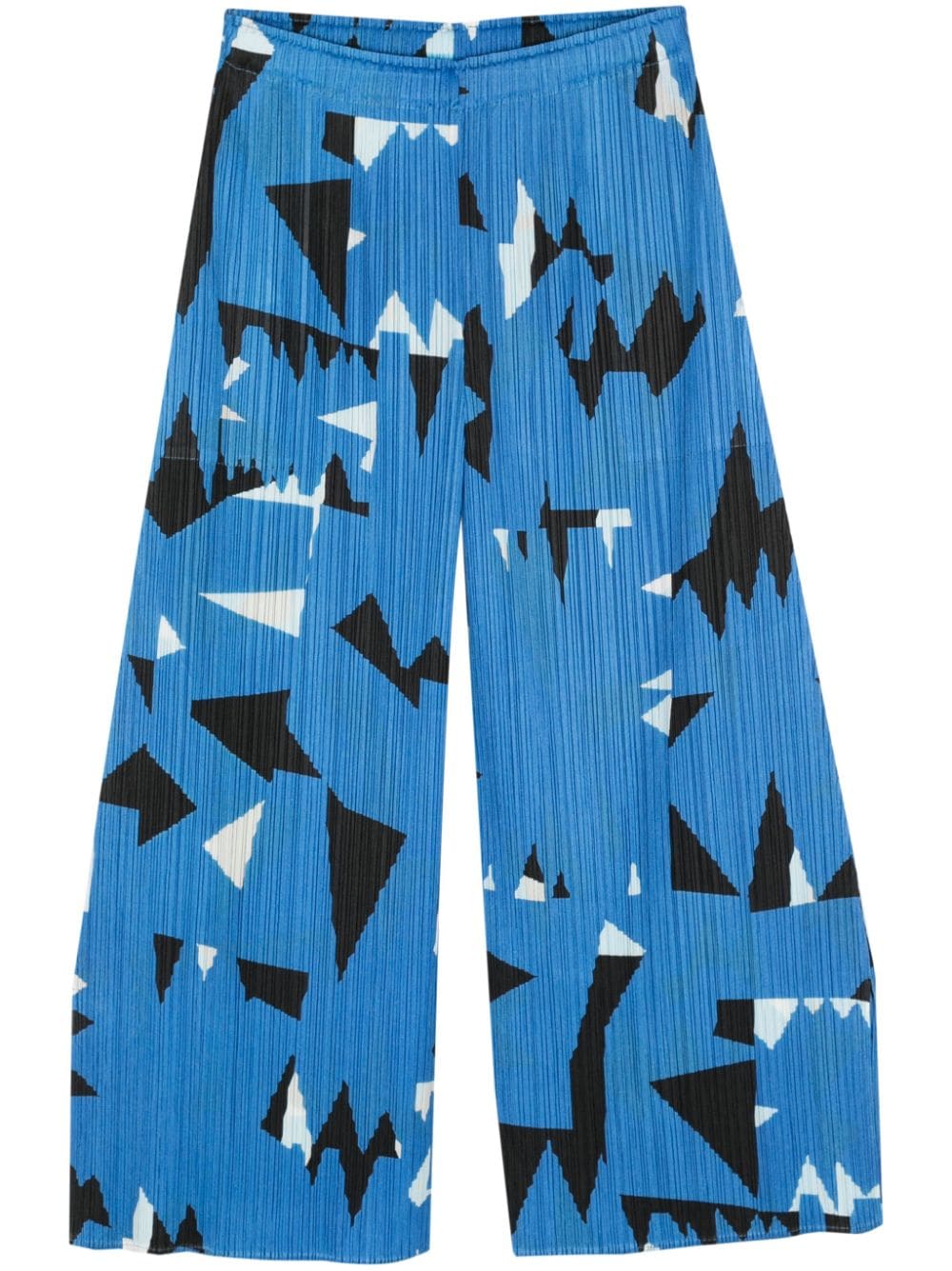 Pleats Please Issey Miyake PLEATS PLEASE ISSEY MIYAKE- Printed Cropped Trousers