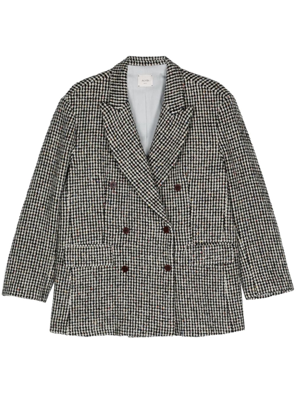 Alysi ALYSI- Wool Blend Double-breasted Coat