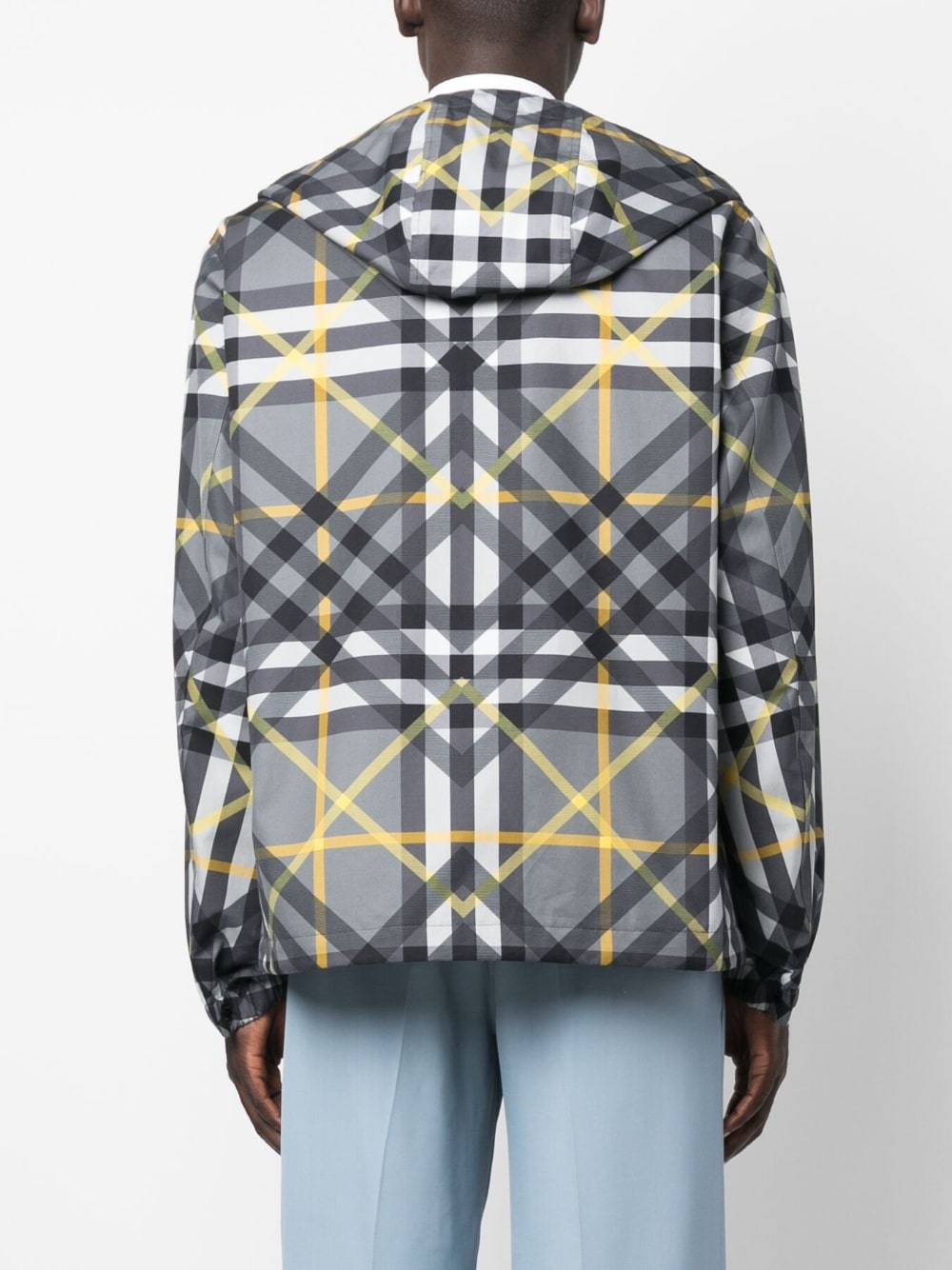 Burberry BURBERRY- Stanford Double Check Cotton Jacket