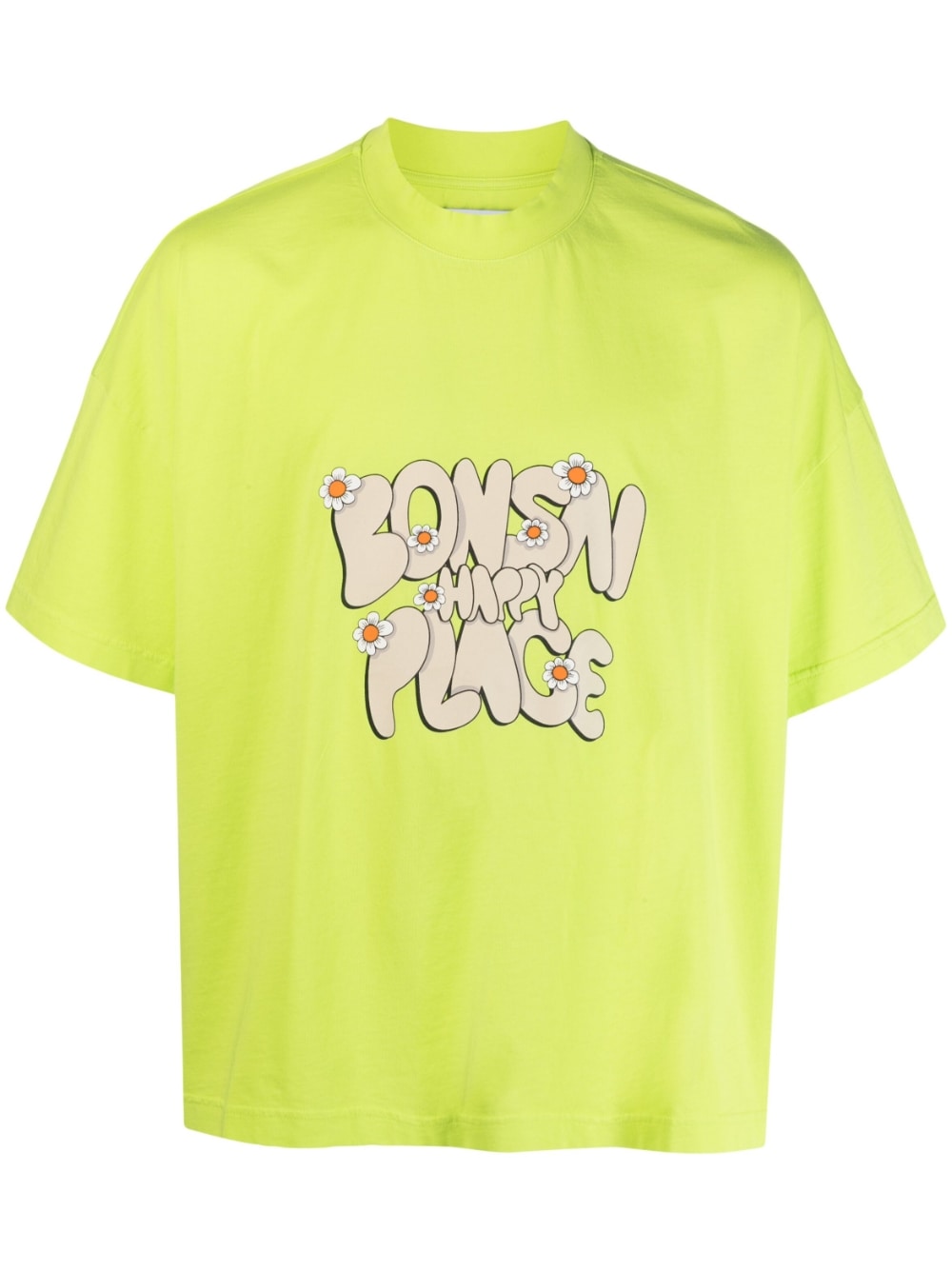 BONSAI BONSAI- Logo Cotton T-shirt