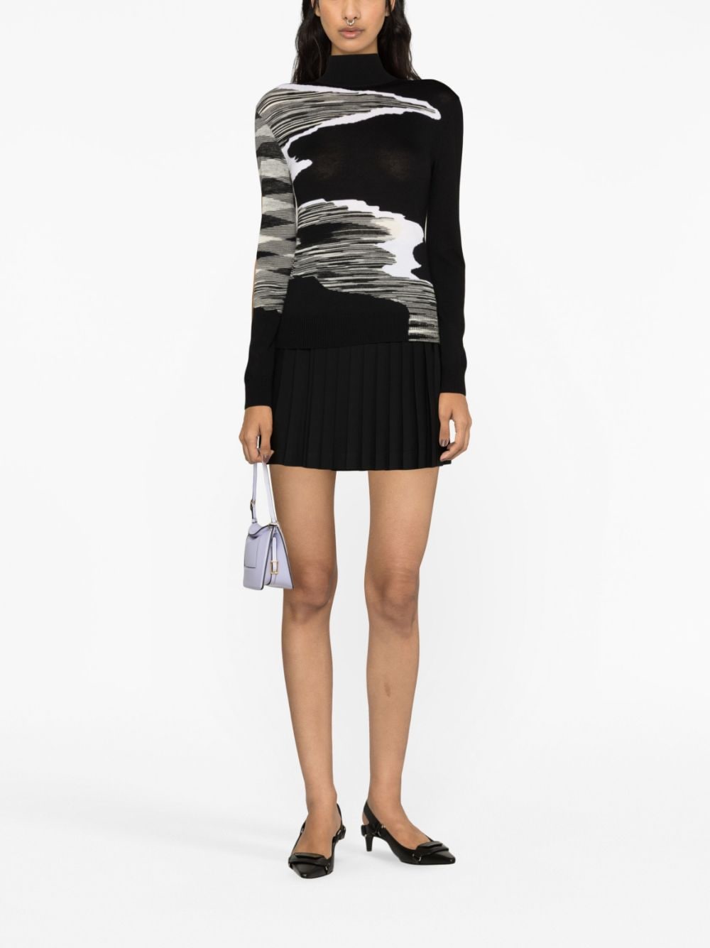 Missoni MISSONI- Space-dyed Wool Turtleneck Sweater