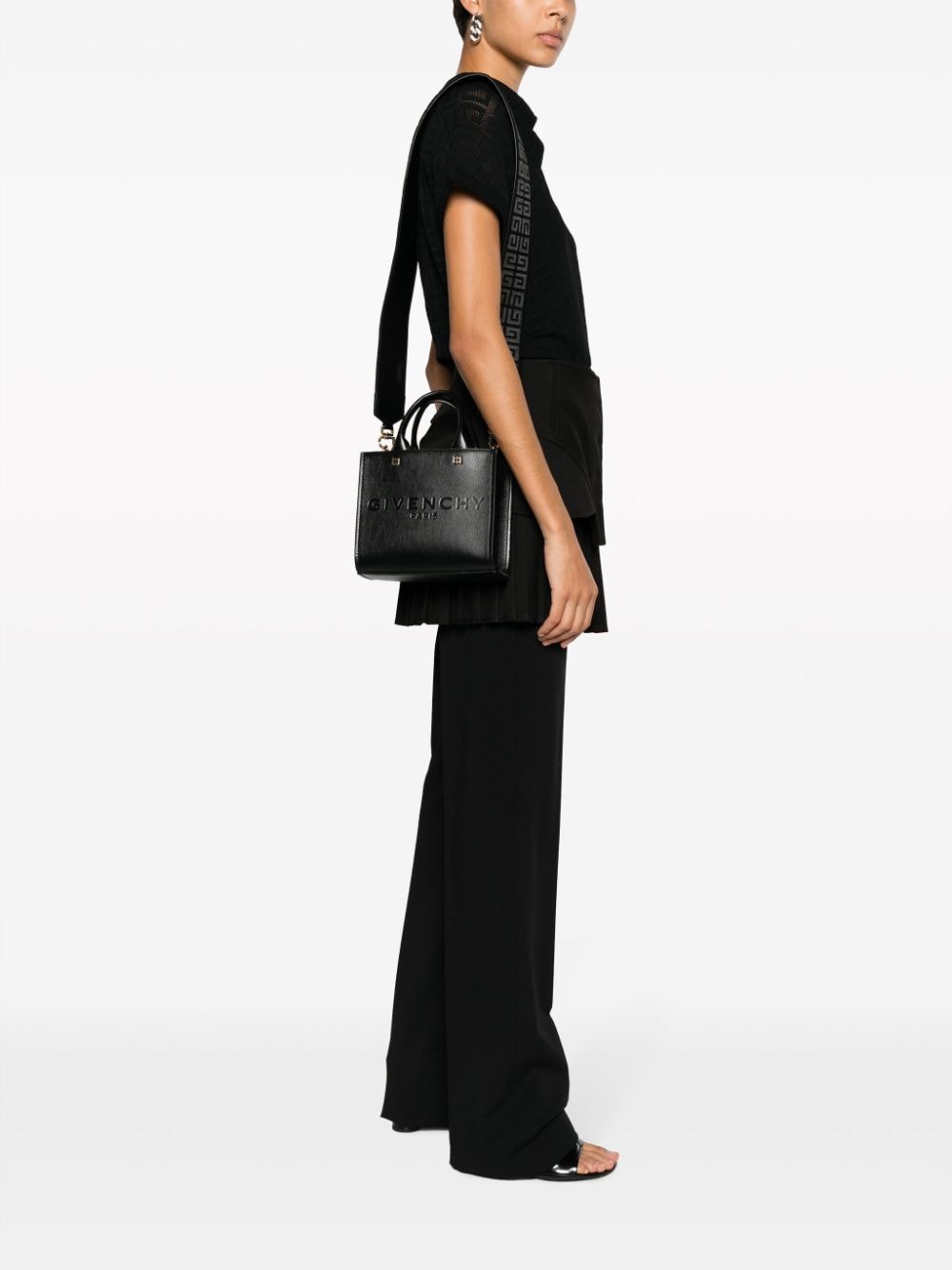 Givenchy GIVENCHY- G-tote Mini Leather Handbag