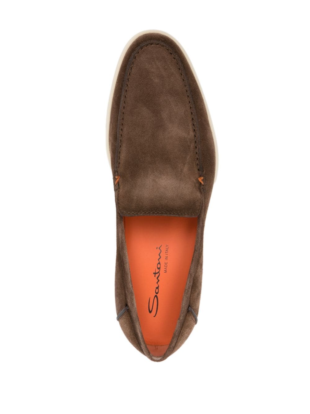 Santoni SANTONI- Leather Loafer