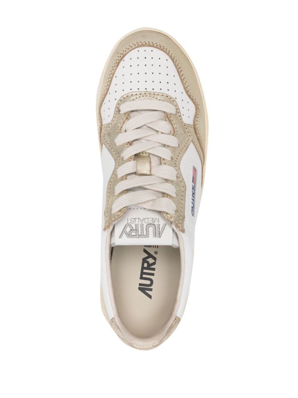 AUTRY AUTRY- Platform Low Leather Sneakers