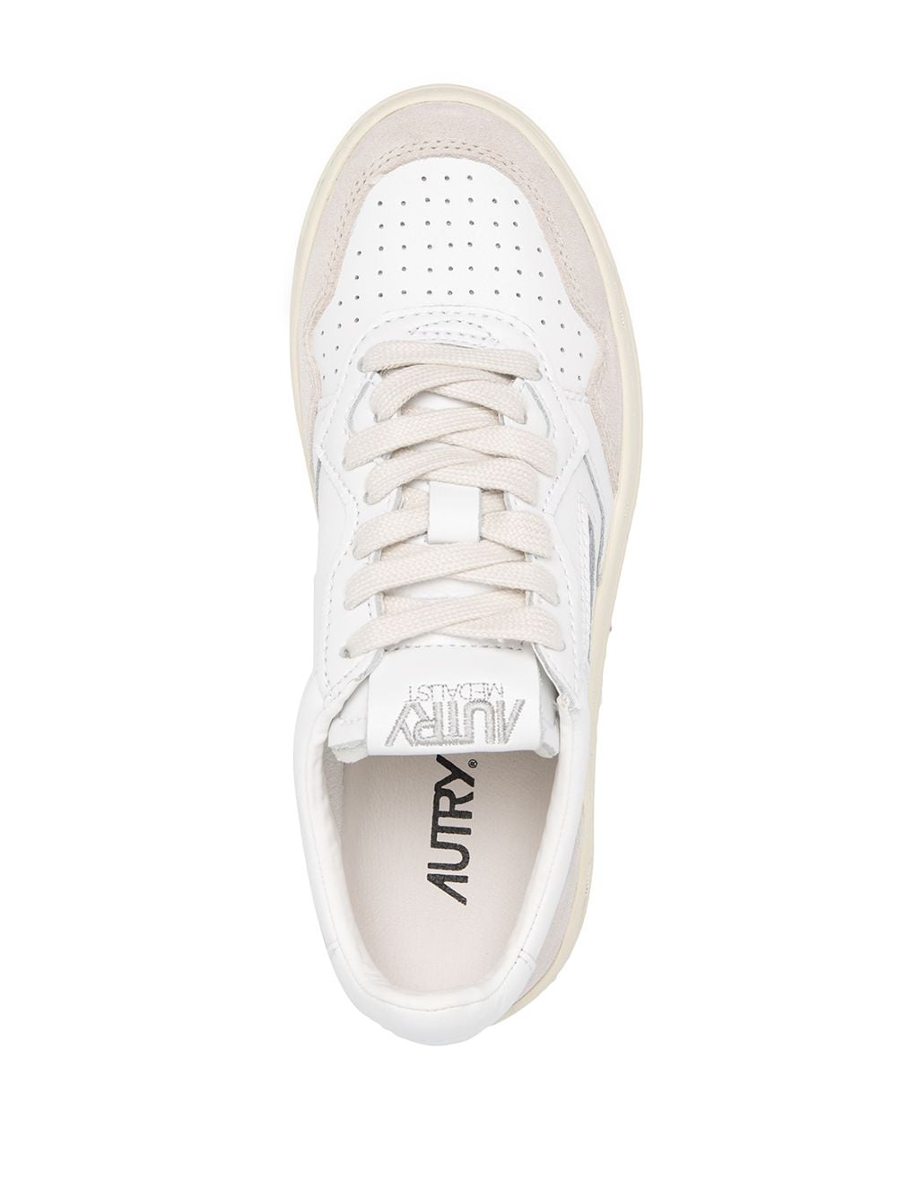 AUTRY AUTRY- Medalist Low Leather And Suede Sneakers